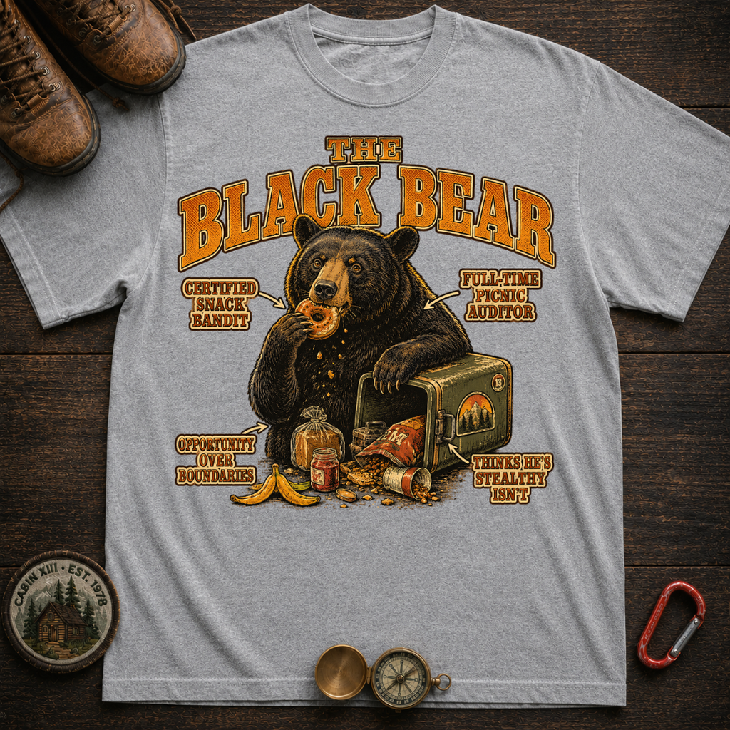 Black Bear Field Guide Tee