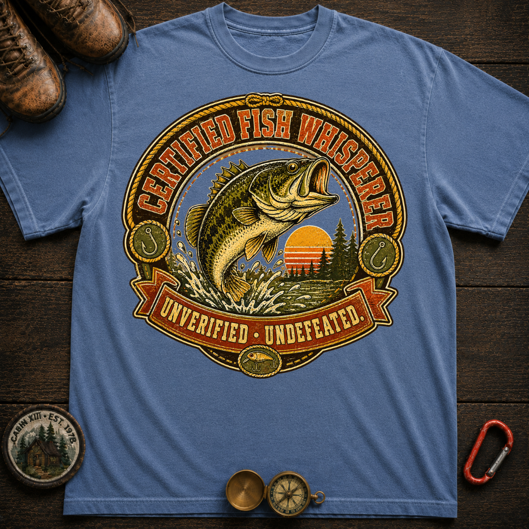 Fish Whisperer Fishing Tee