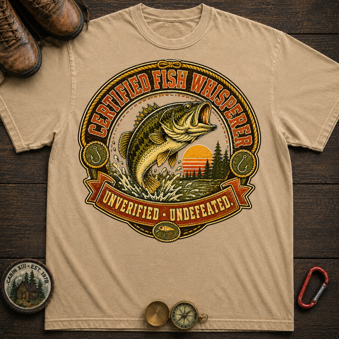 Fish Whisperer Fishing Tee