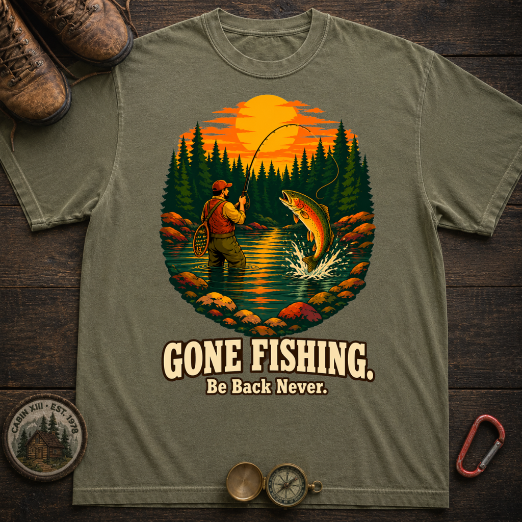 Gone Fishing T-Shirt