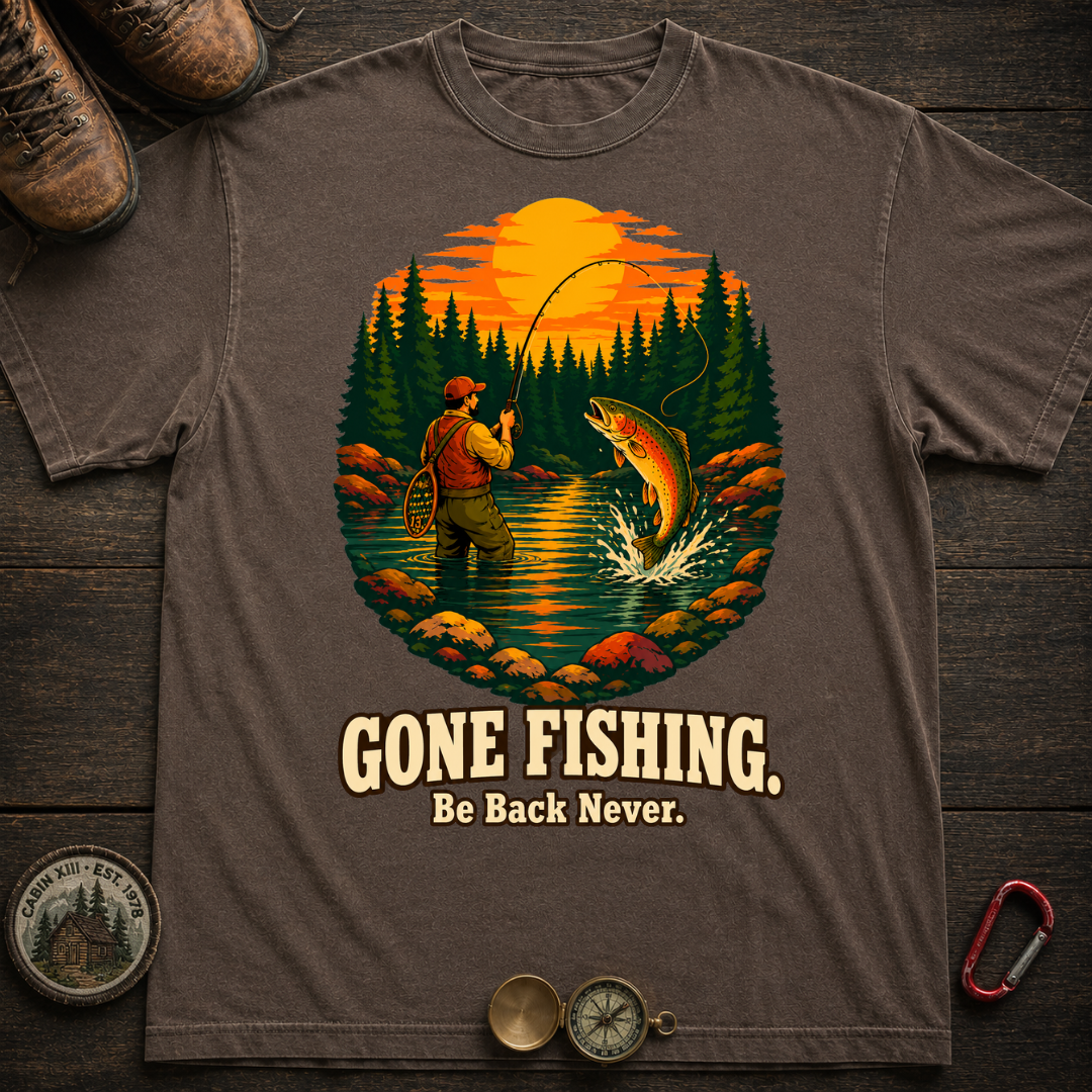 Gone Fishing T-Shirt