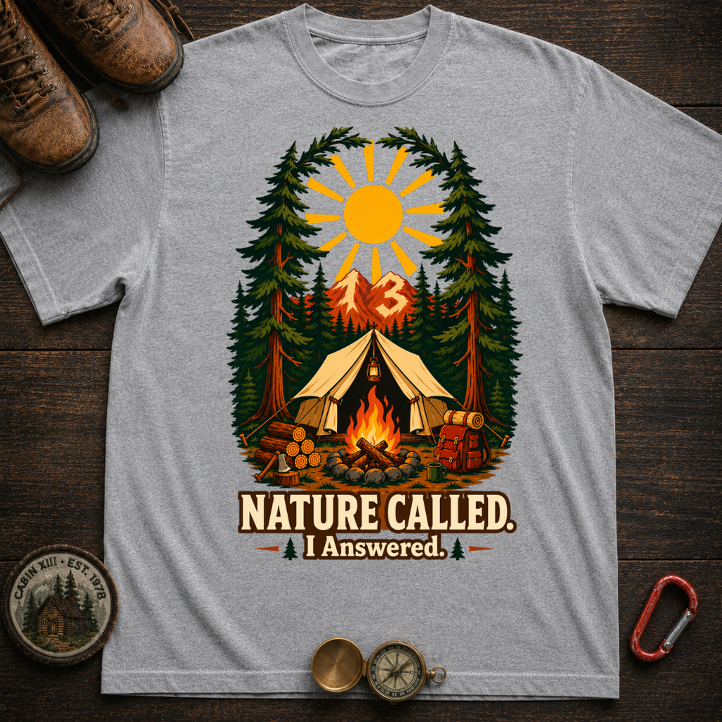 Nature Called Camping Tee