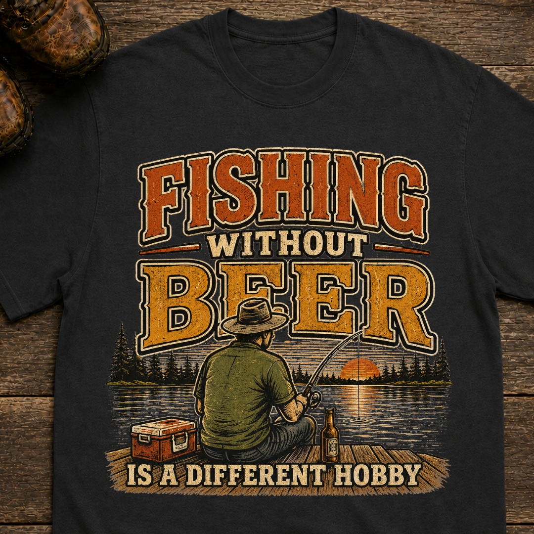 Fishing Without Beer Camping T-Shirt