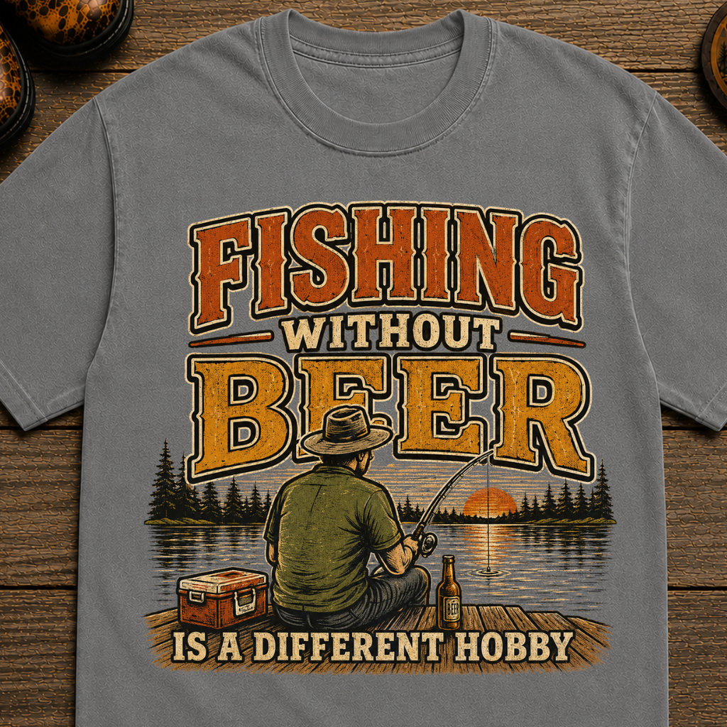 Fishing Without Beer Camping T-Shirt