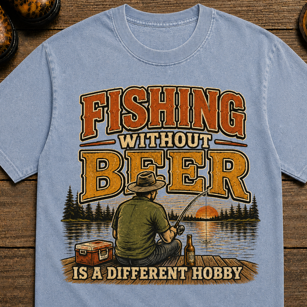 Fishing Without Beer Camping T-Shirt