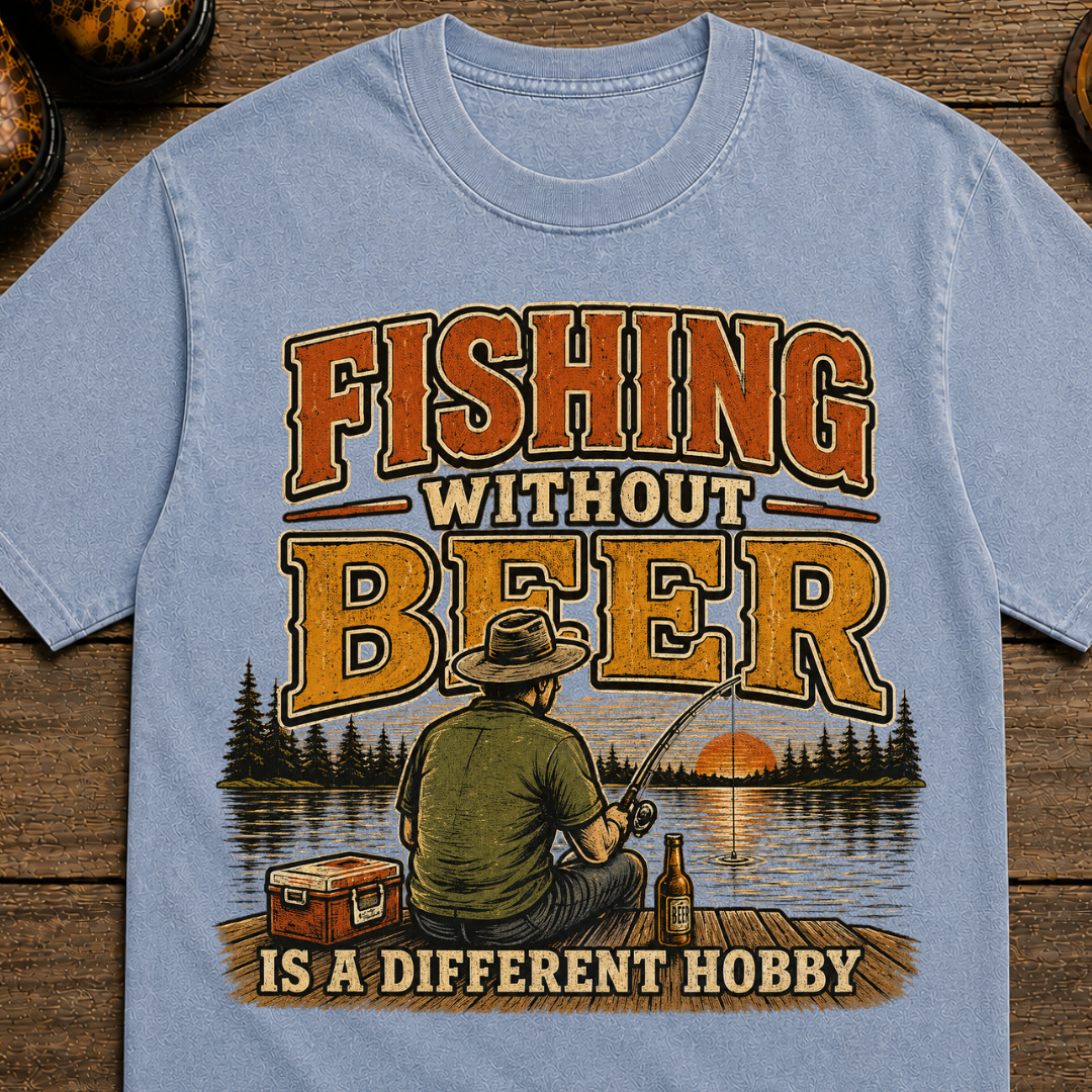 Fishing Without Beer Camping T-Shirt