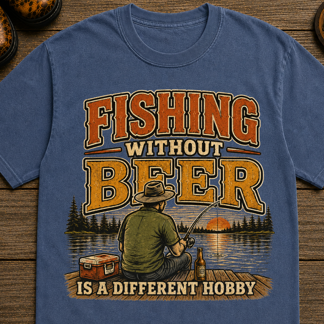 Fishing Without Beer Camping T-Shirt