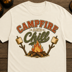 Campfire and Chill Camping T-Shirt