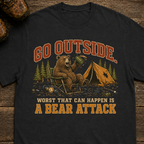 Bear Attack Camping T-Shirt