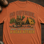 Bear Attack Camping T-Shirt