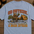 Bear Attack Camping T-Shirt