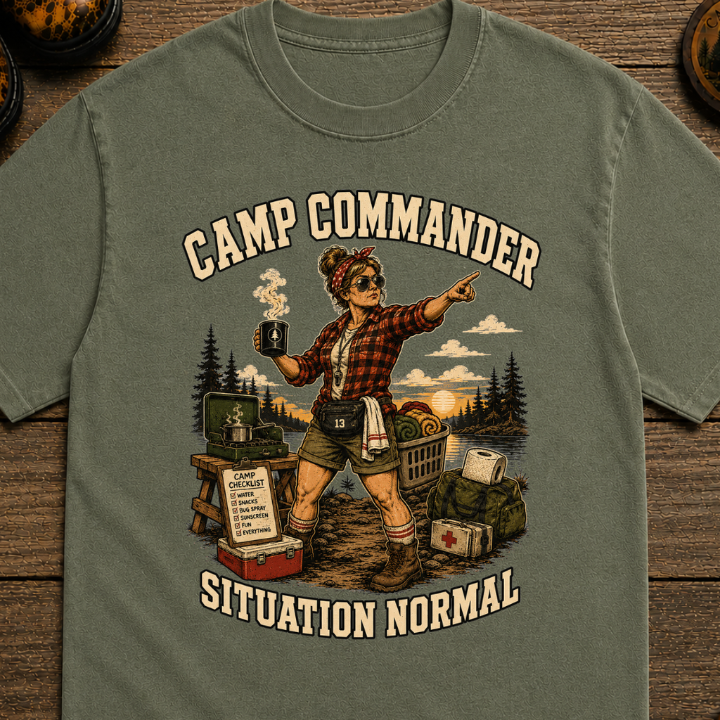 Camp Commander T-Shirt