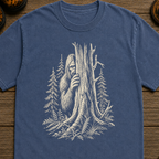 Hiding Sasquatch Sketch T-Shirt