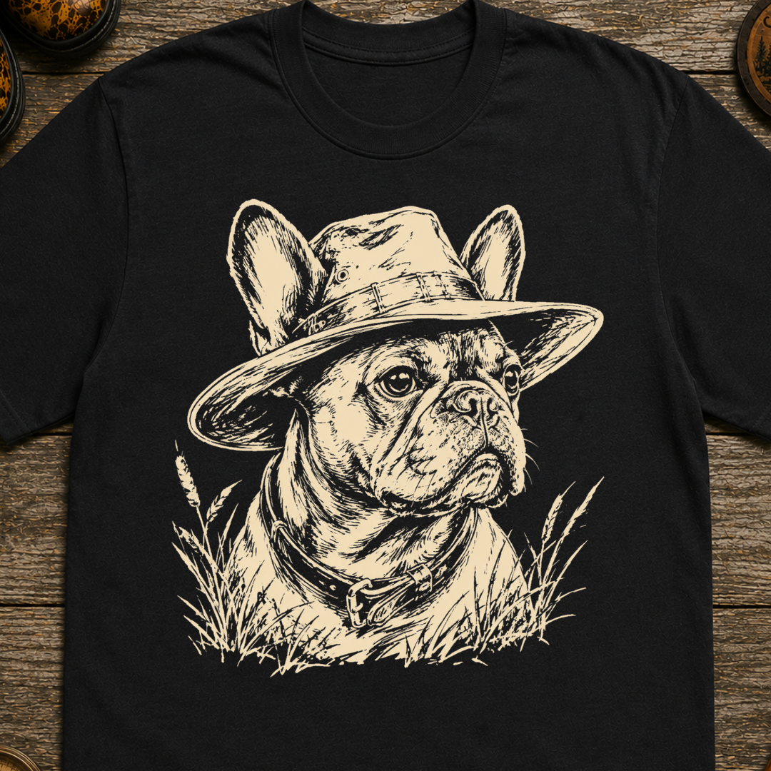 French Builldog in a Hat T-Shirt