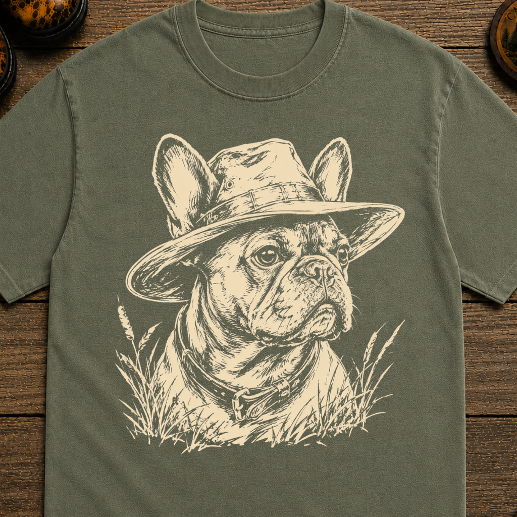 French Builldog in a Hat T-Shirt