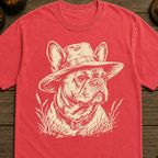 French Builldog in a Hat T-Shirt