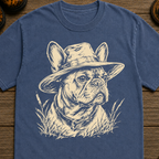 French Builldog in a Hat T-Shirt