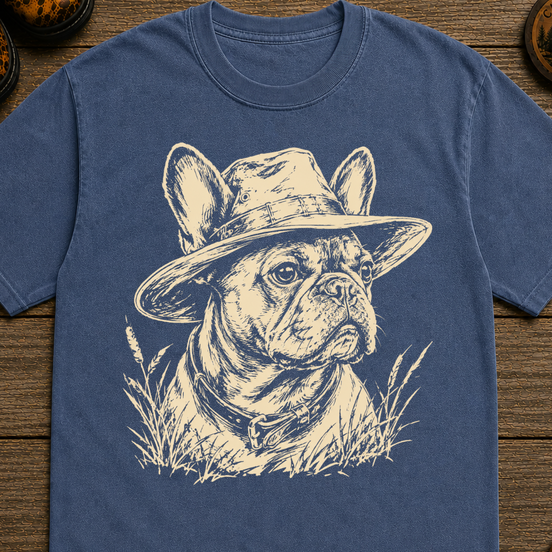 French Builldog in a Hat T-Shirt