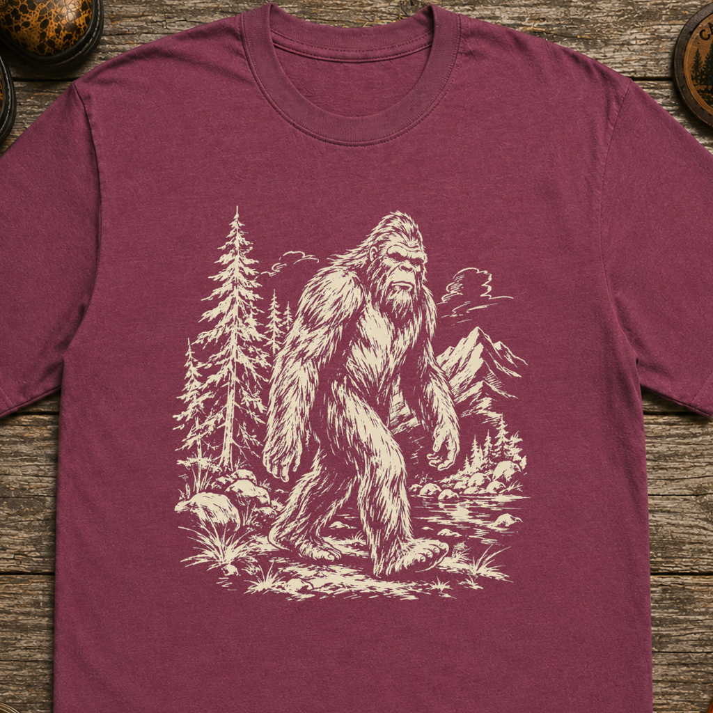 Sasquatch Sketch T-Shirt