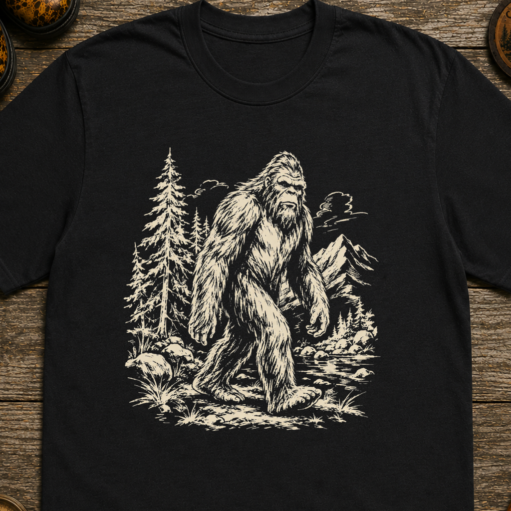 Sasquatch Sketch T-Shirt