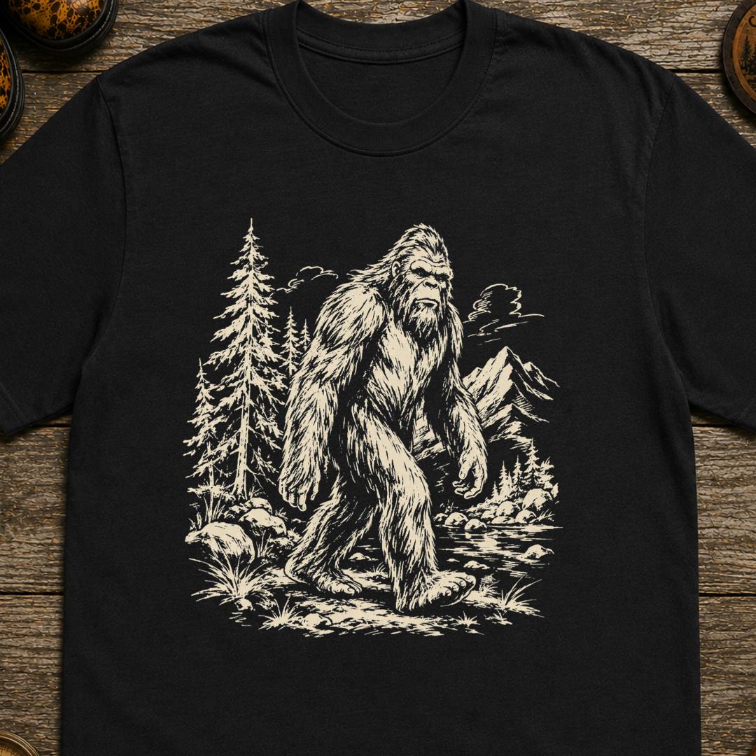 Sasquatch Sketch T-Shirt