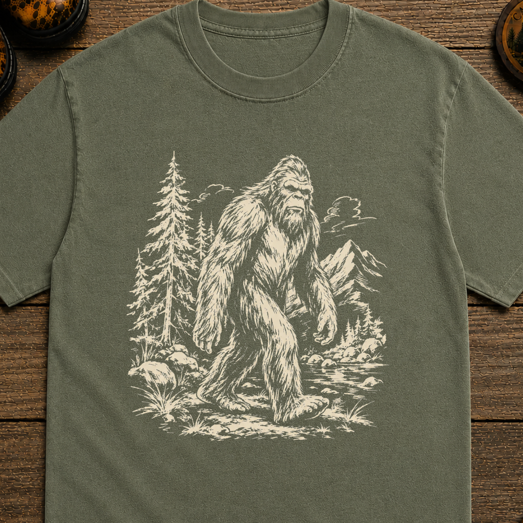 Sasquatch Sketch T-Shirt