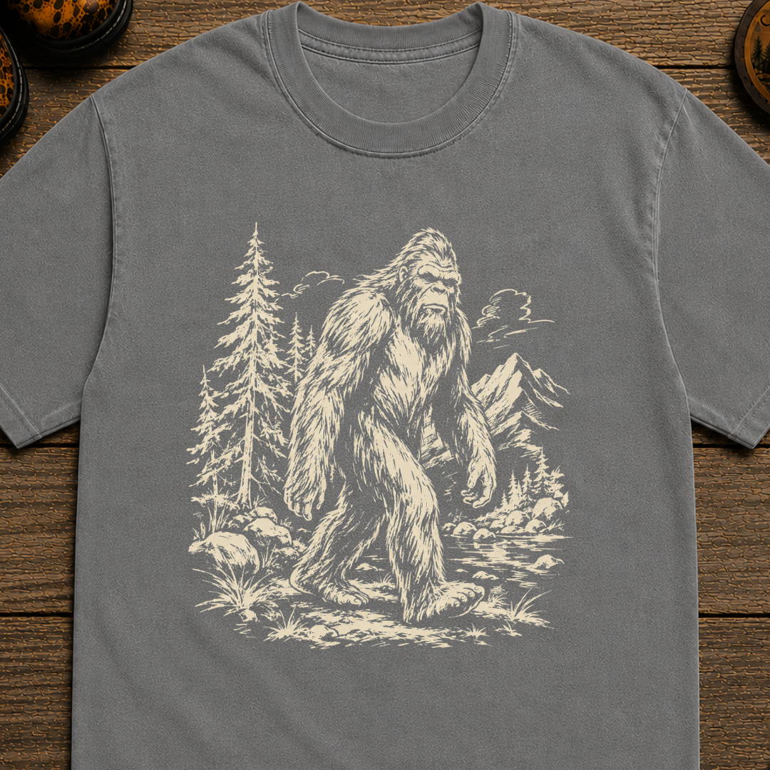Sasquatch Sketch T-Shirt