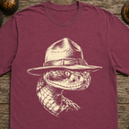 Rattlesnake Ranger Sketch T-Shirt