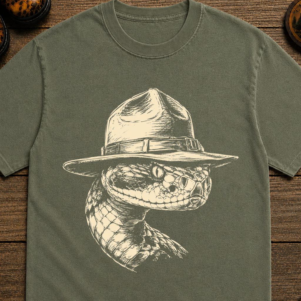 Rattlesnake Ranger Sketch T-Shirt