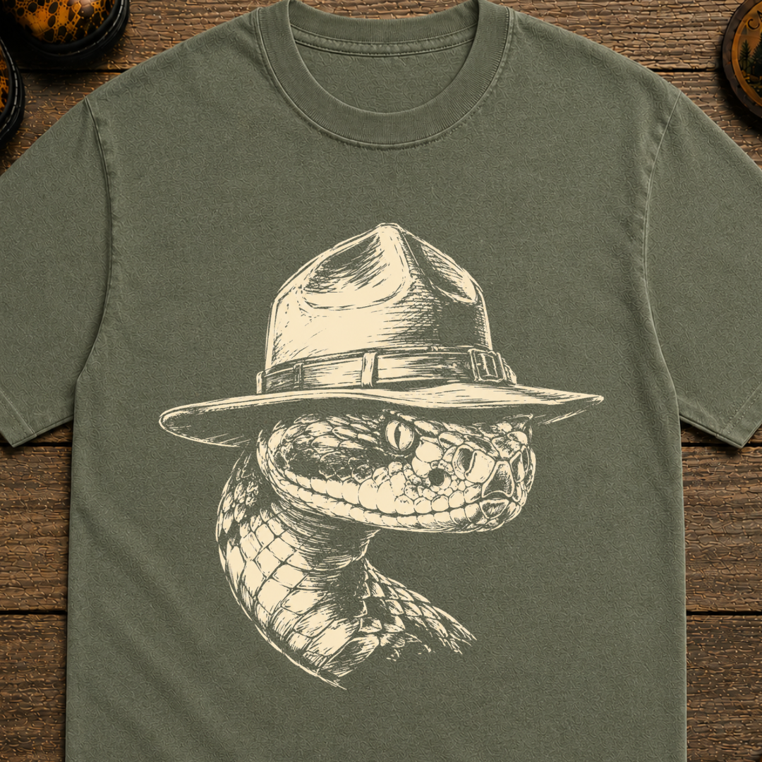 Rattlesnake Ranger Sketch T-Shirt