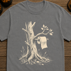 Toilet Paper Tree Sketch T-Shirt