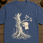 Toilet Paper Tree Sketch T-Shirt