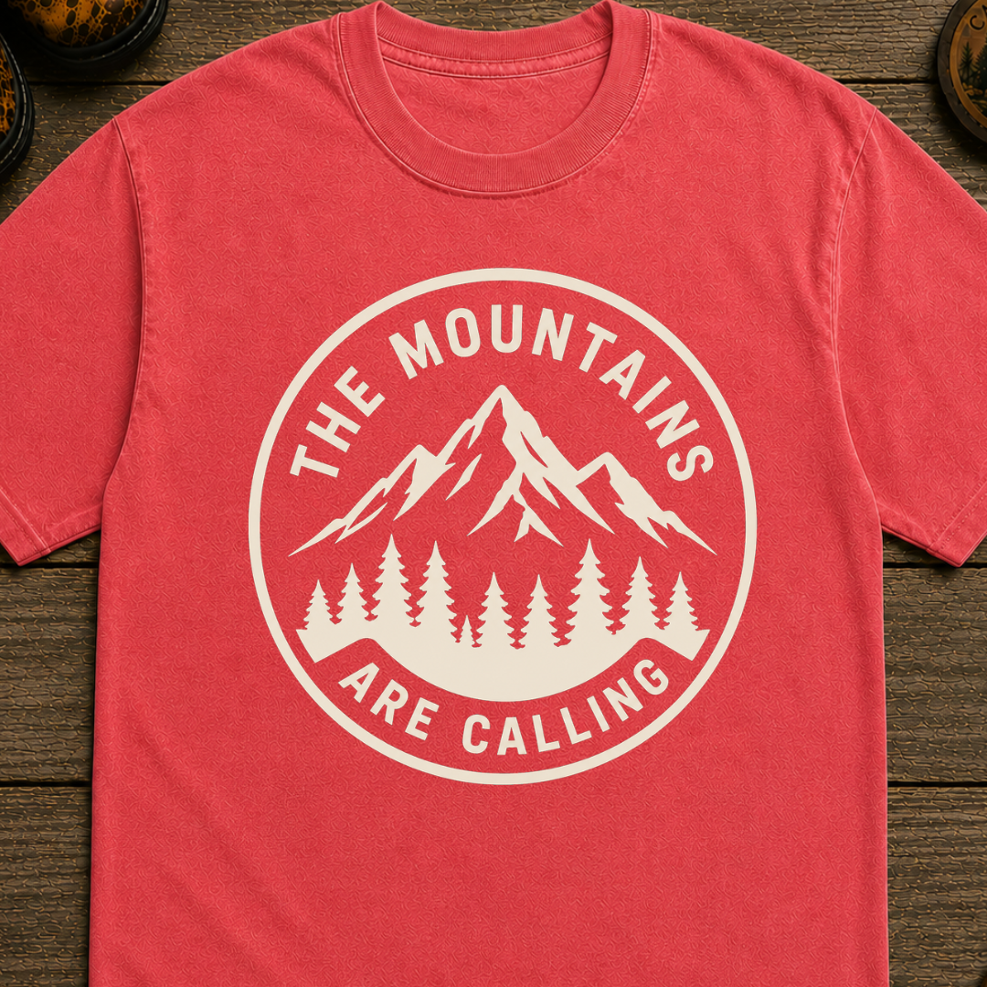 The Mountains Are Calling T-Shirt