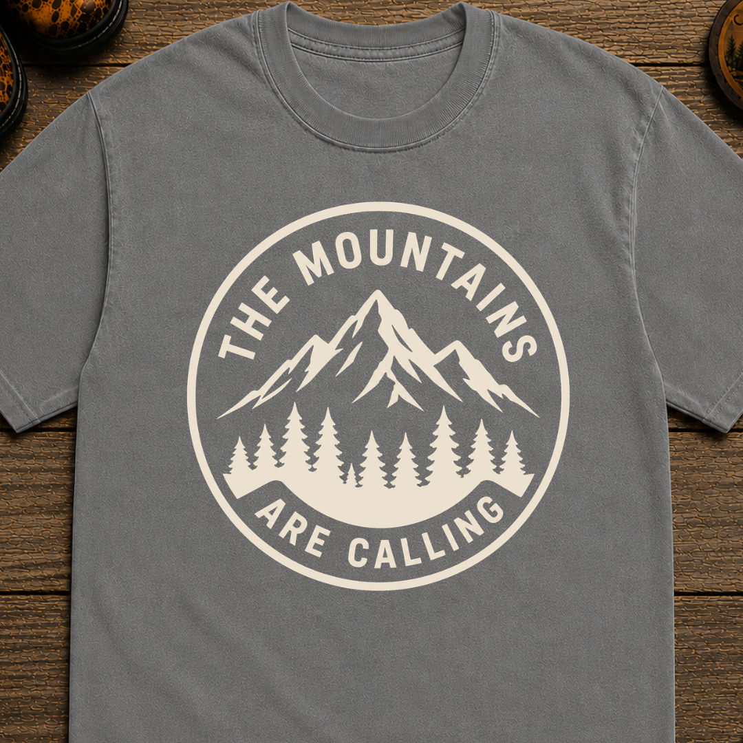 The Mountains Are Calling T-Shirt