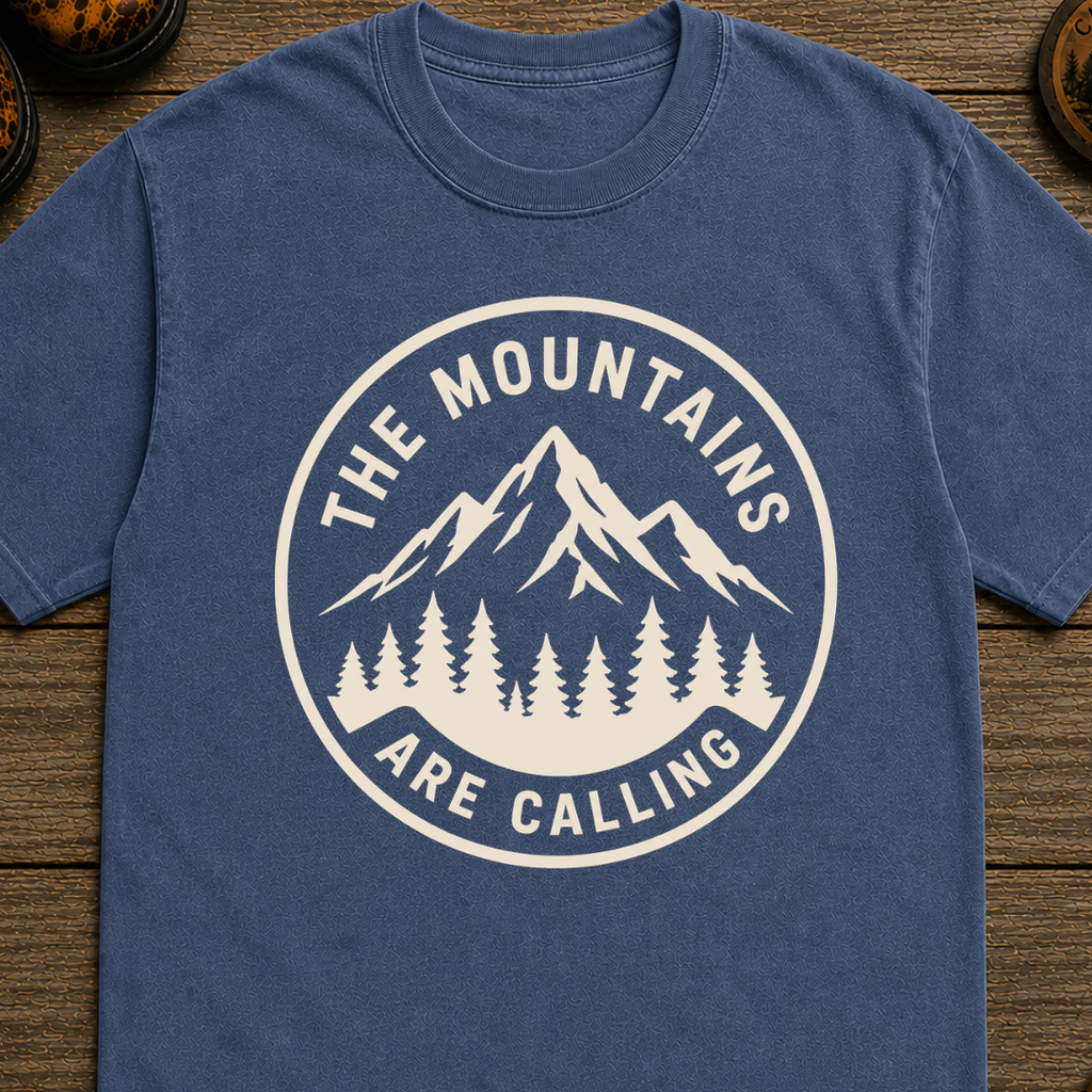 The Mountains Are Calling T-Shirt