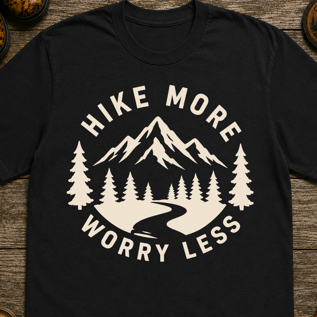 Hike More Worry Less T-Shirt
