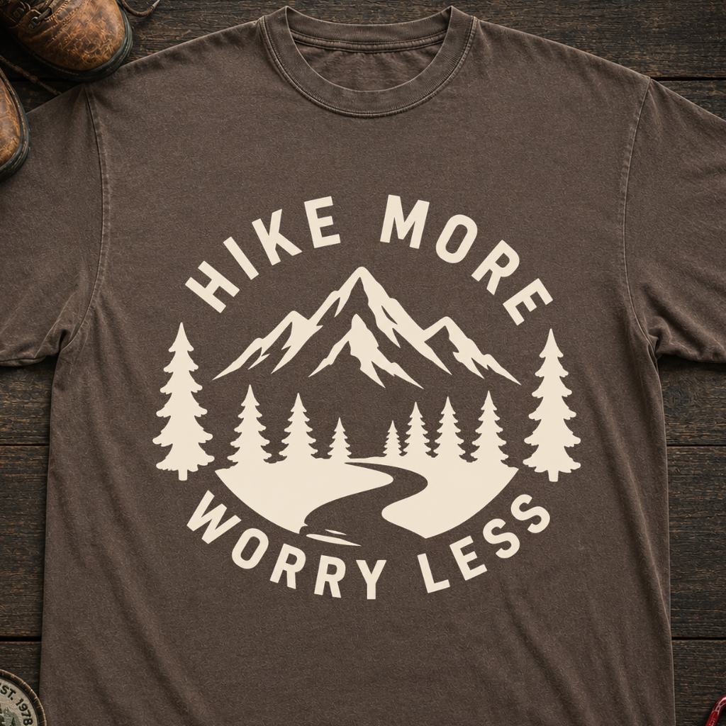 Hike More Worry Less T-Shirt