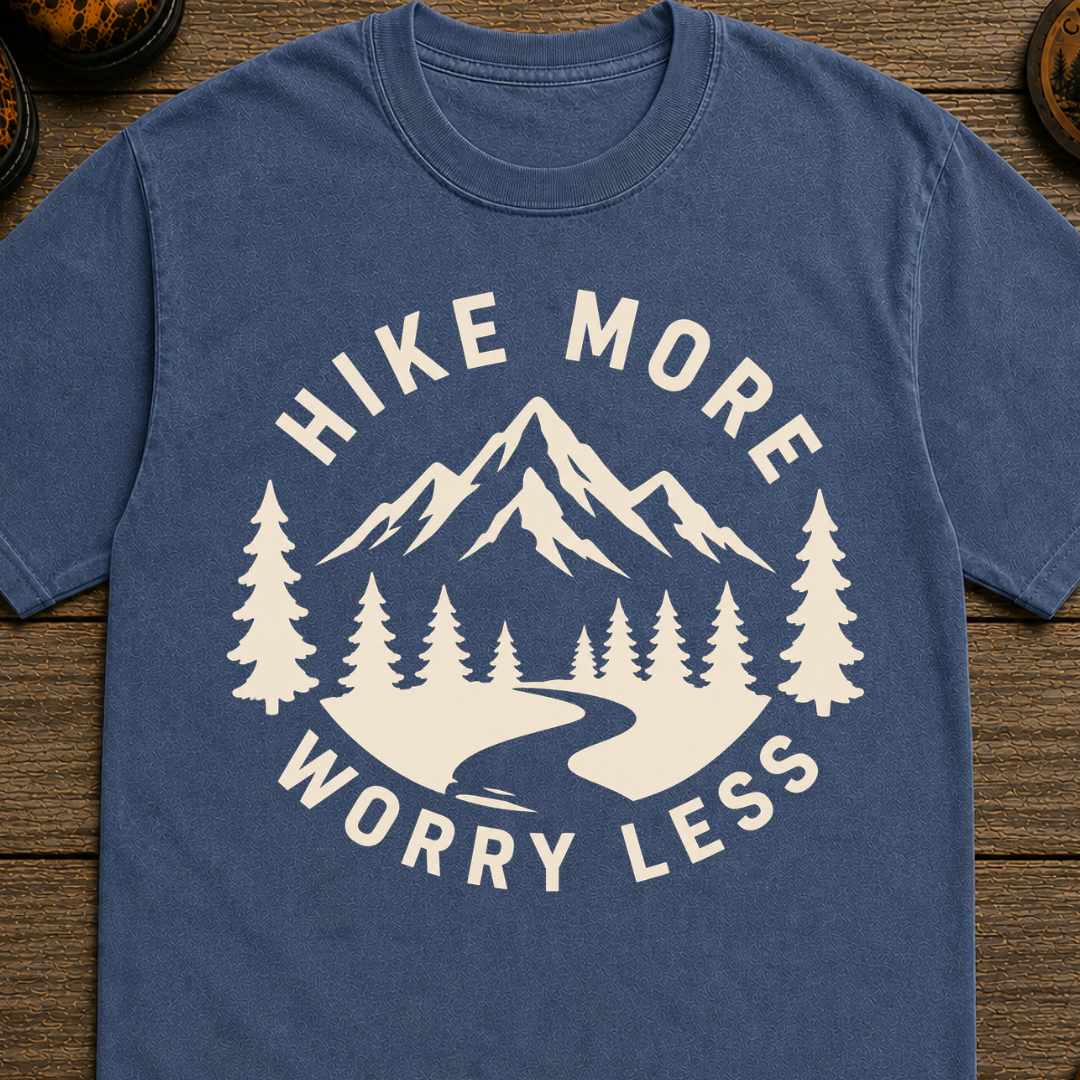 Hike More Worry Less T-Shirt