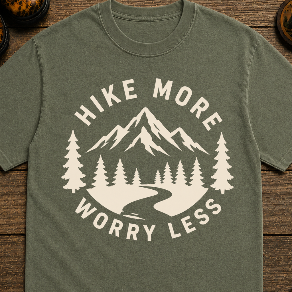 Hike More Worry Less T-Shirt