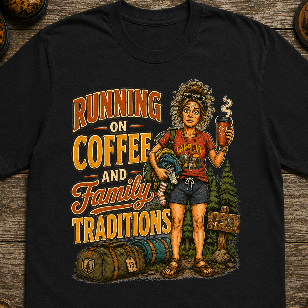 Running on Coffee T-Shirt