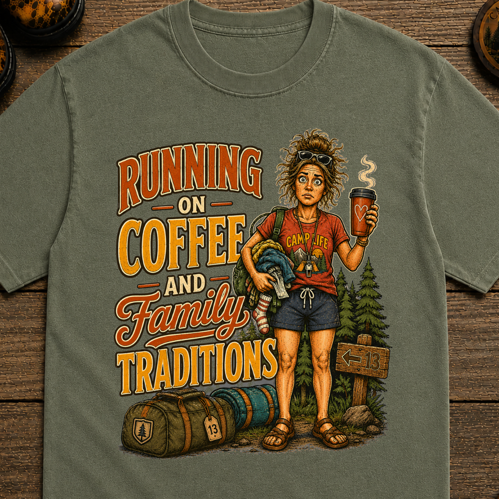 Running on Coffee T-Shirt