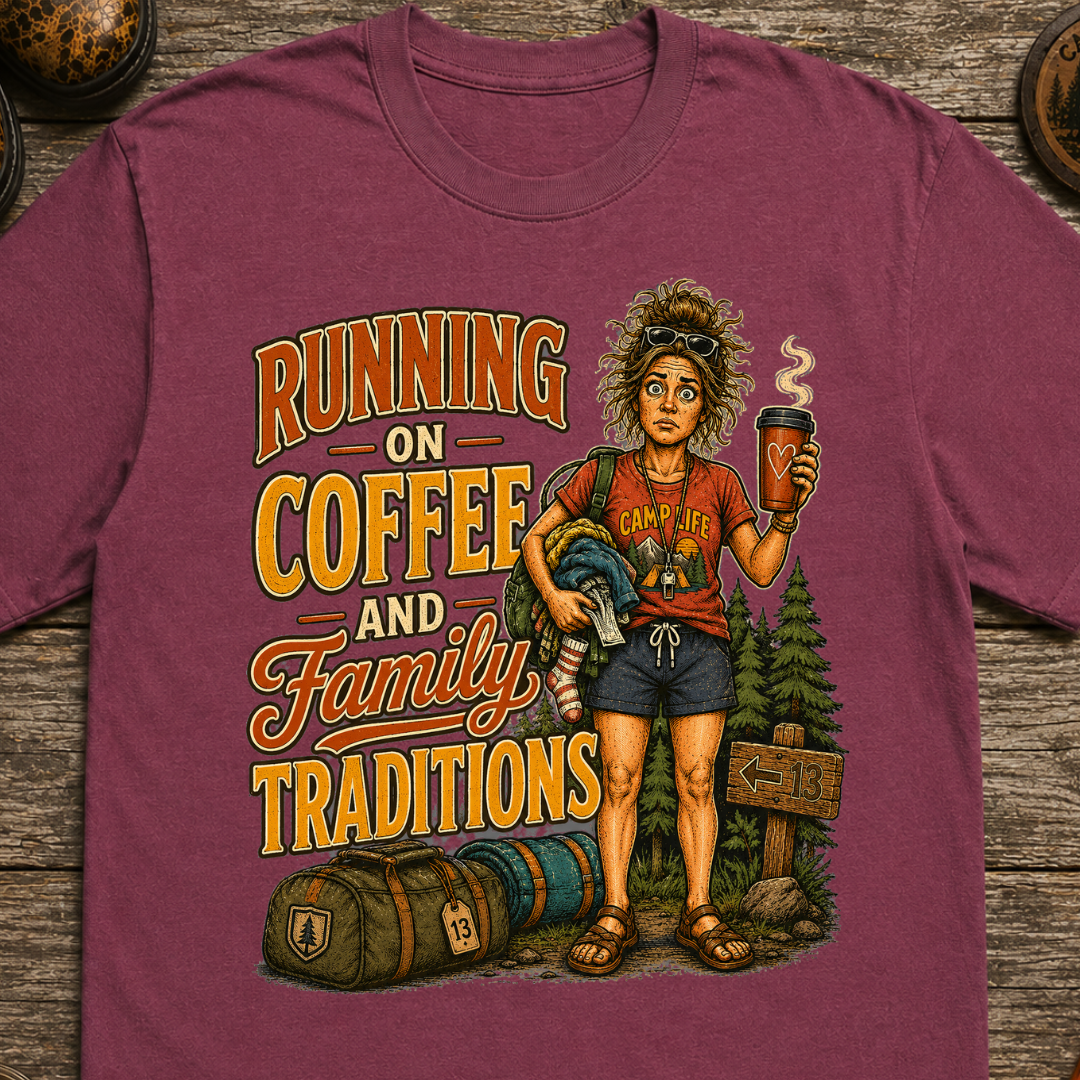 Running on Coffee T-Shirt