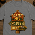 Camp Fish Hike T-Shirt