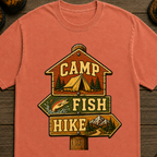 Camp Fish Hike T-Shirt