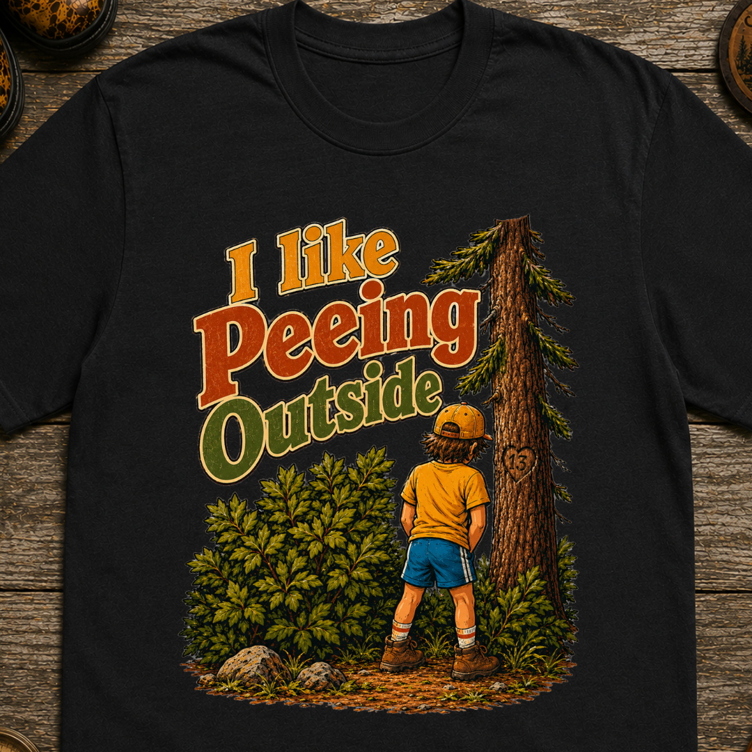 I Like Peeing Outside T-Shirt
