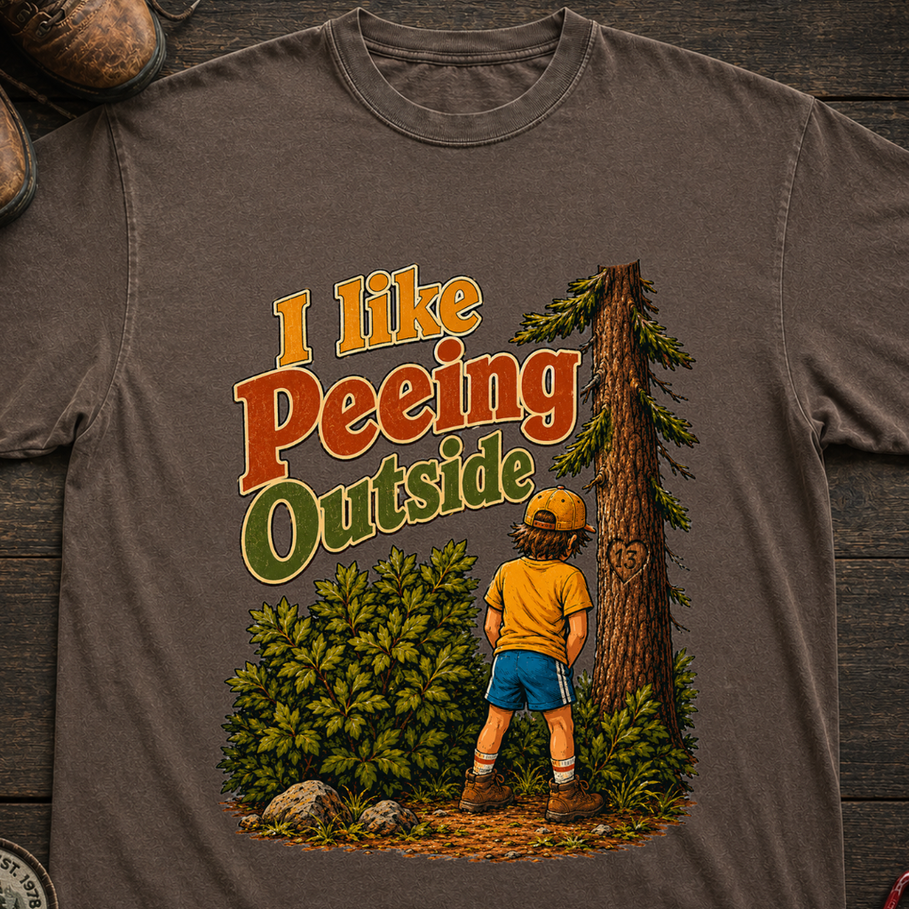 I Like Peeing Outside T-Shirt