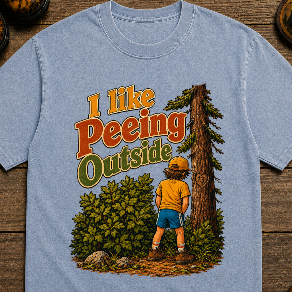 I Like Peeing Outside T-Shirt