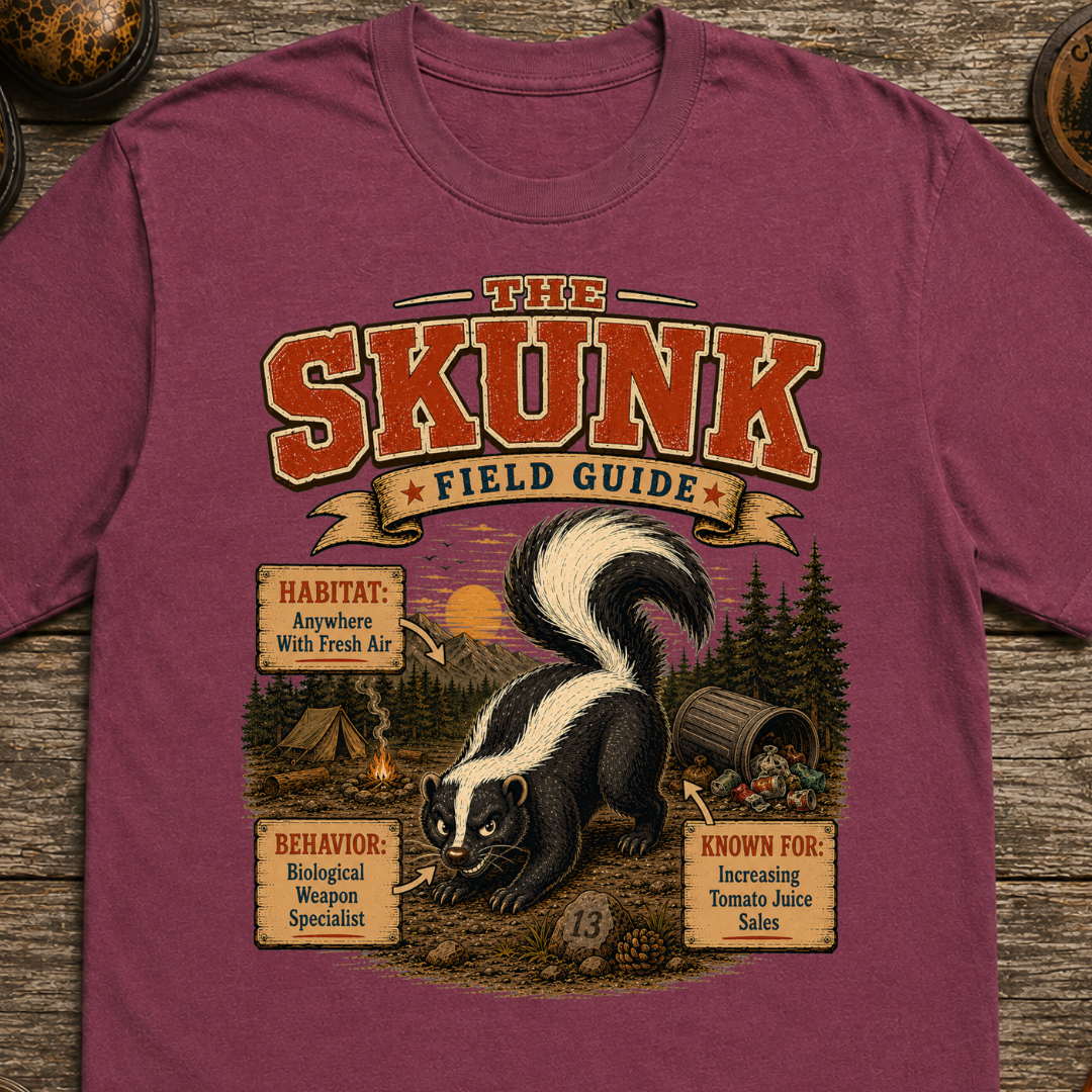 Skunk Field Guide T-Shirt