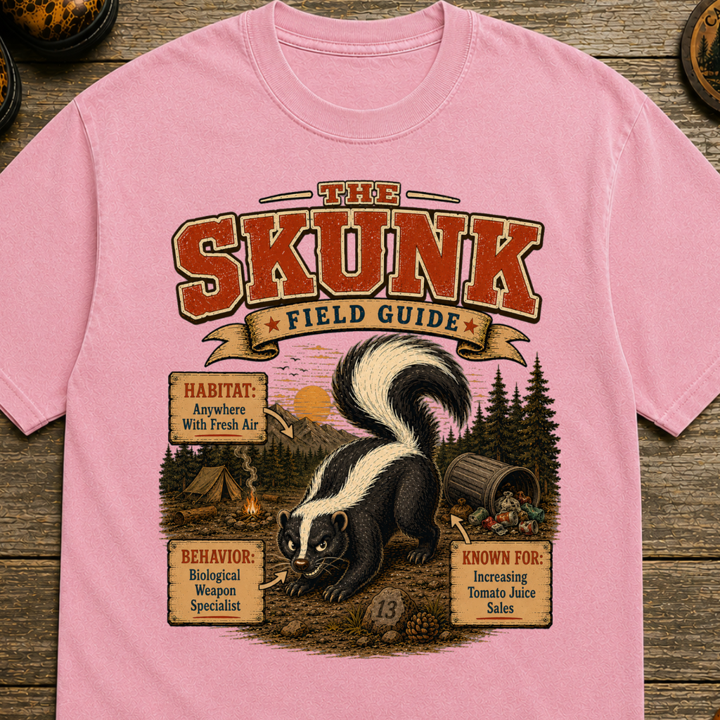 Skunk Field Guide T-Shirt