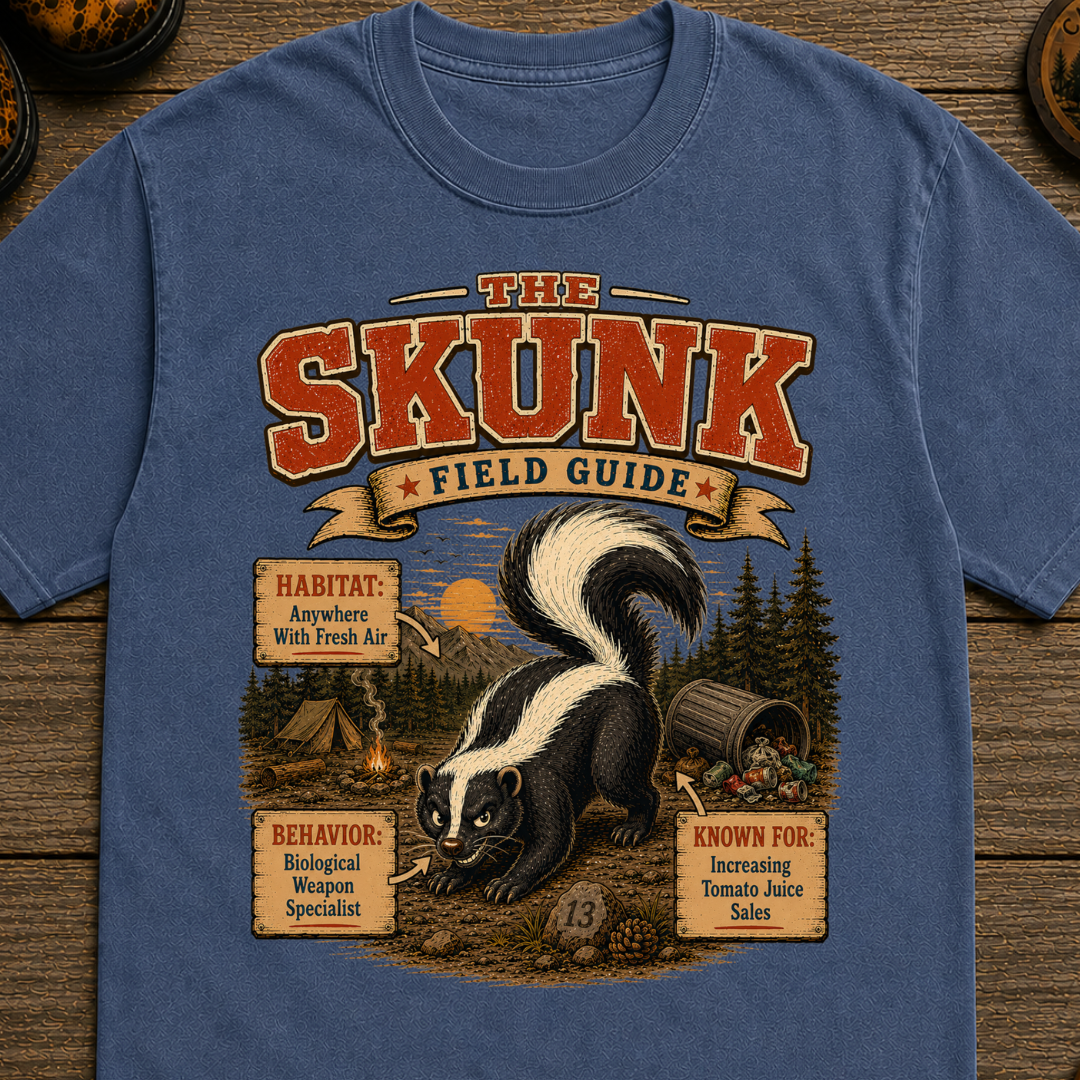 Skunk Field Guide T-Shirt